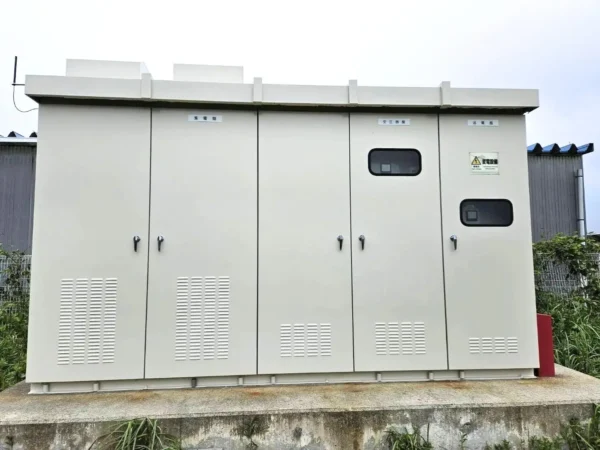 【施工事例】石川県鹿島郡中能登町　キュービクル塗装工事　施工前・施工後