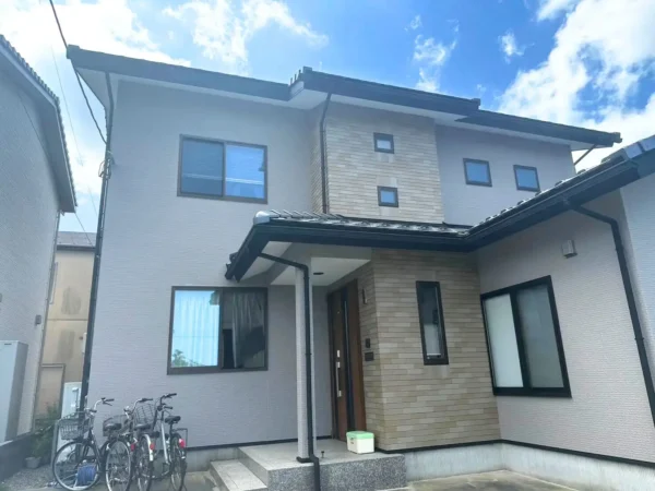 【施工事例】石川県白山市　戸建　外壁塗装工事　施工前・施工後