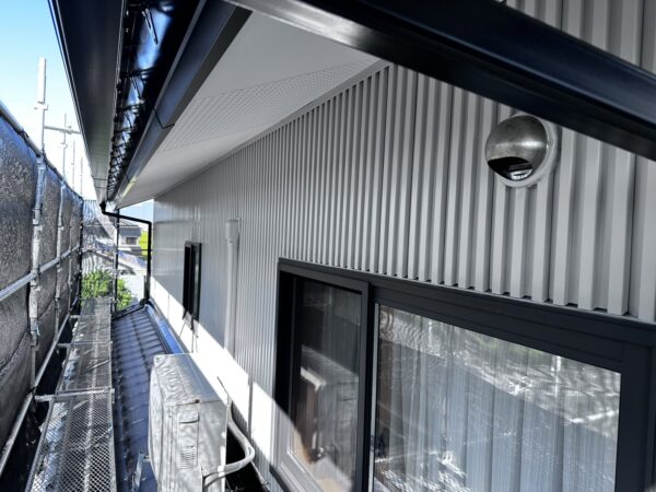 富山住宅・K様｜3面の外壁、付帯部分塗装が完了しました！