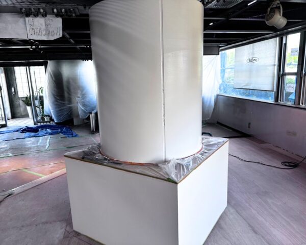 金沢市　店舗　改装塗装