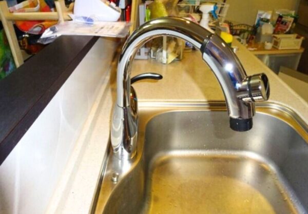 金沢市　戸建て　水栓交換