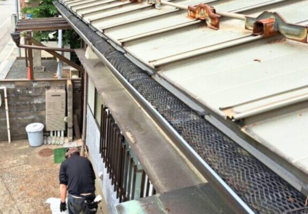 金沢市　戸建て　屋根・雨樋清掃
