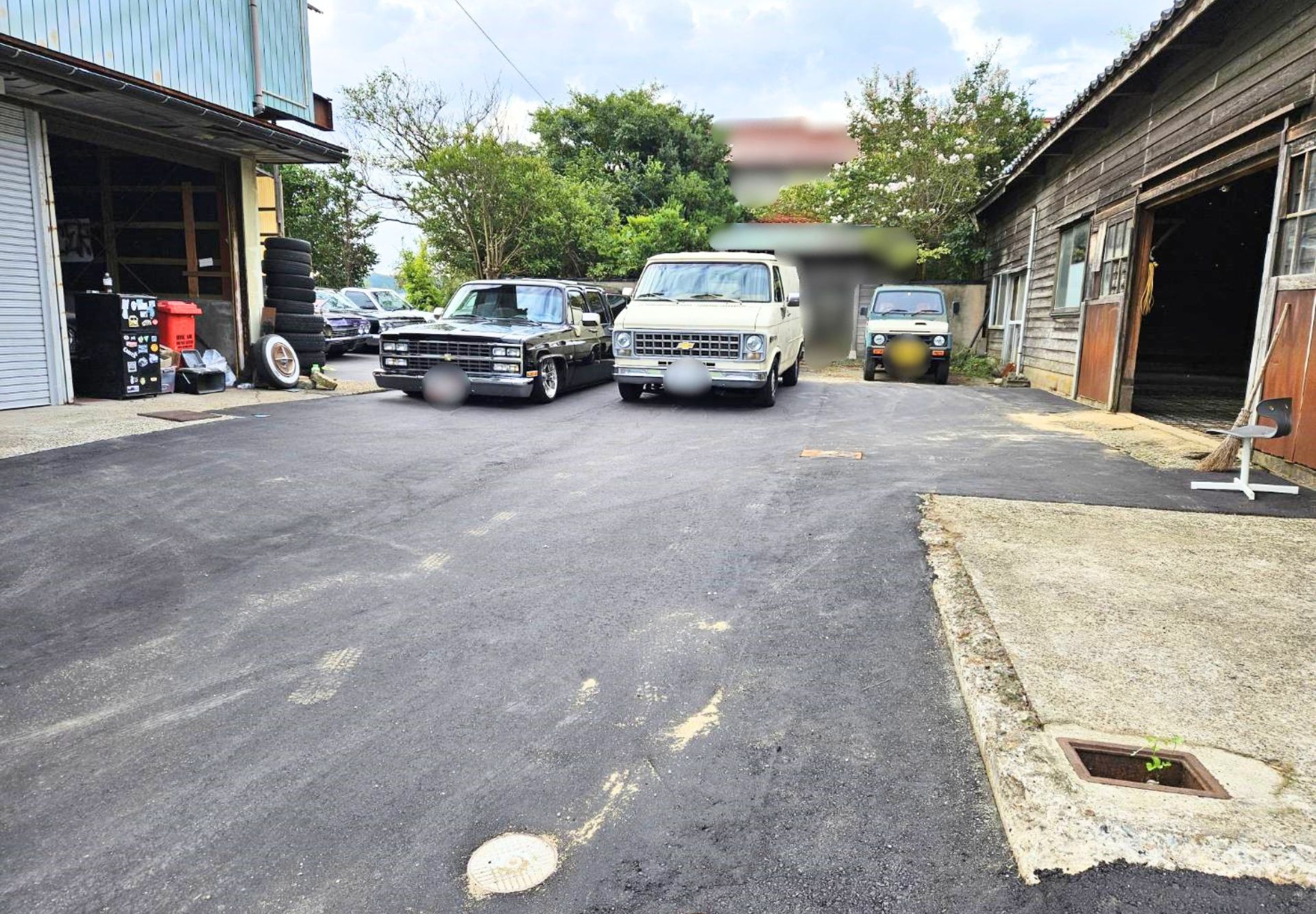 【砂利からアスファルトへ】戸建て駐車場舗装工事｜快適な外構へ(かほく市)