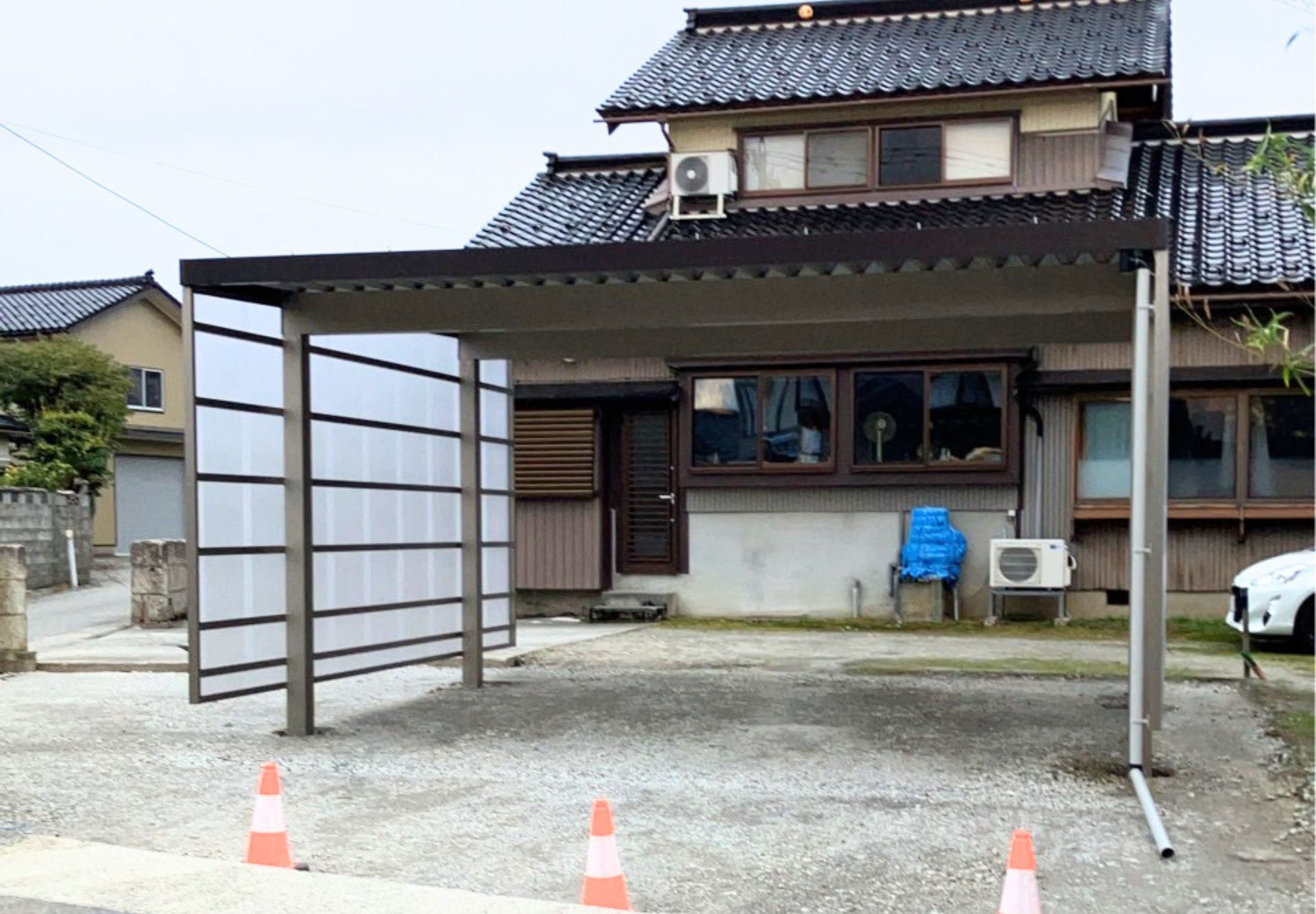 カーポート設置／富山県入善町