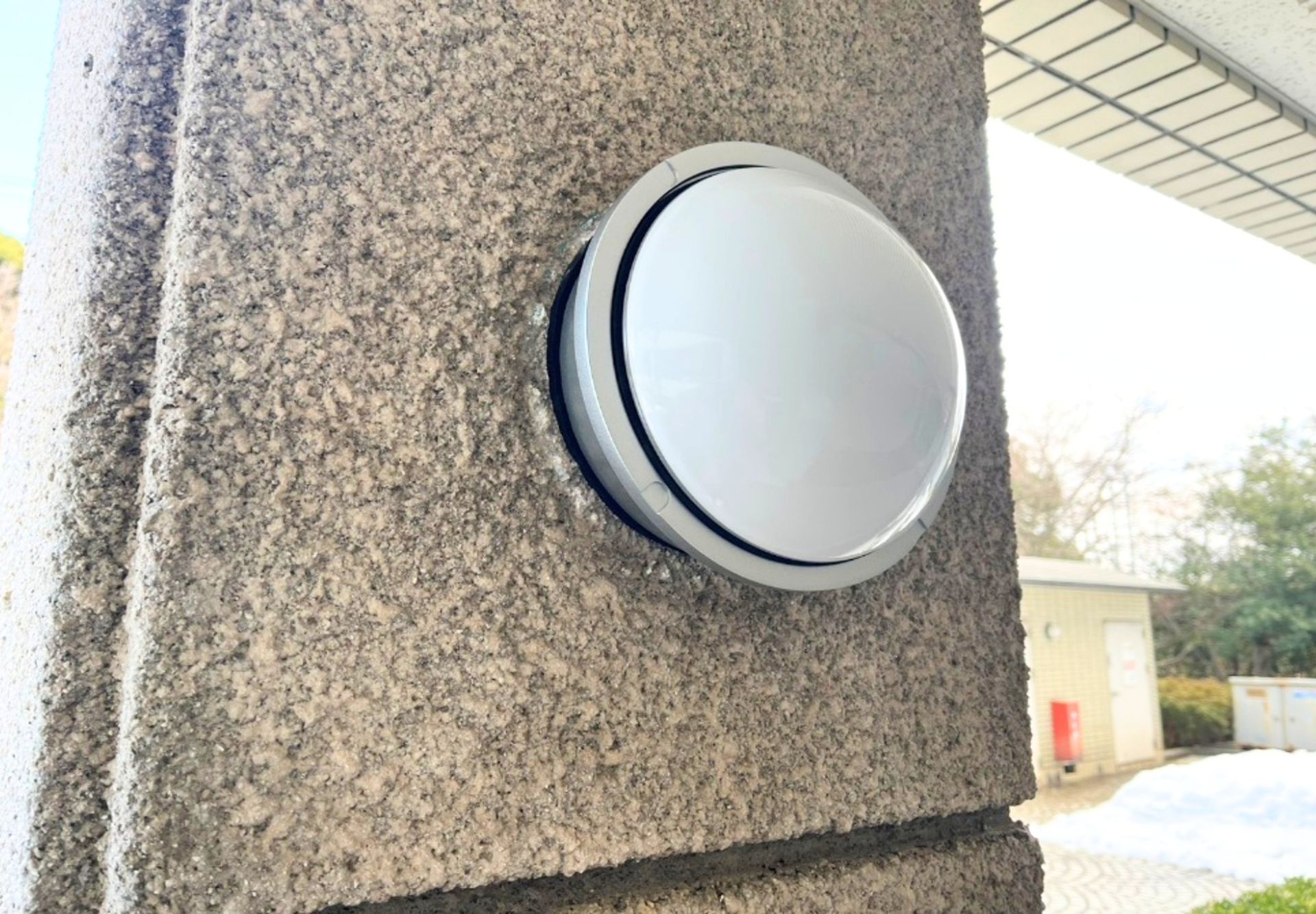 加賀市｜照明器具交換｜マンション通路を安全に