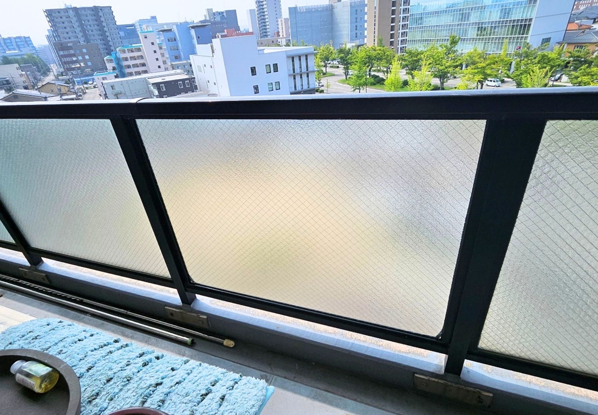 マンションガラス交換