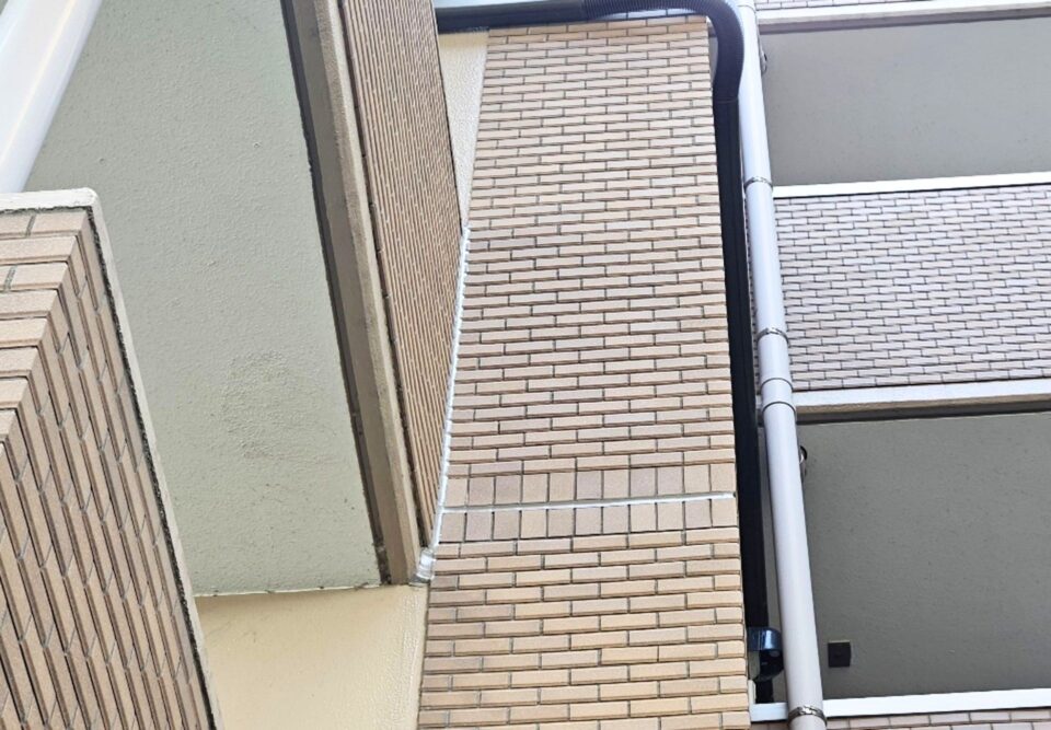金沢市マンション外壁コーキング工事 施工後